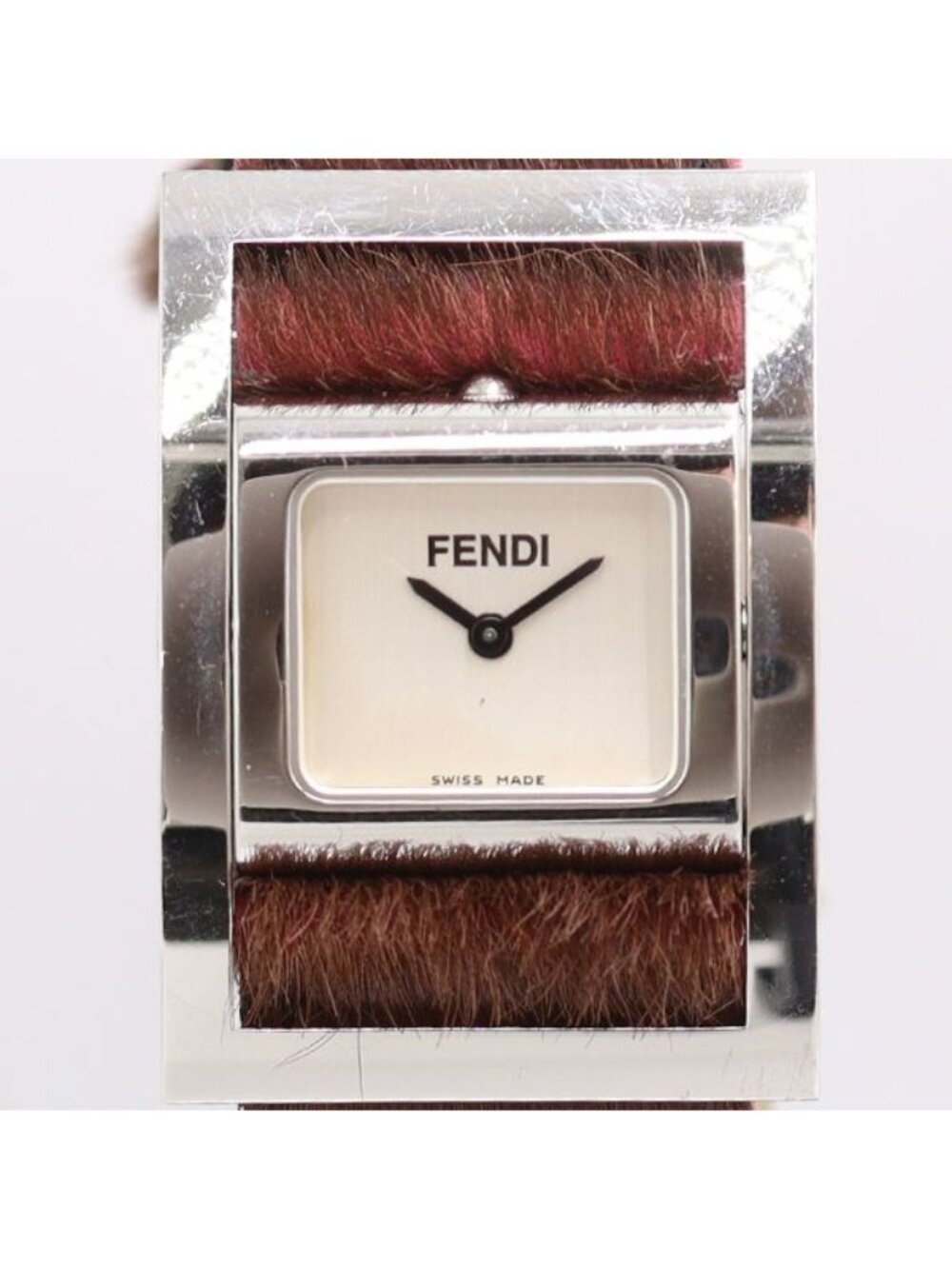 Fendi Gyro Silver Dial Watch